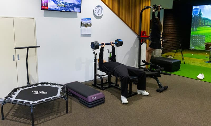 スイングを支える 身体づくり